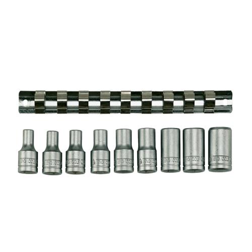Teng M1210 Socket Clip Rail Set Of 9 External