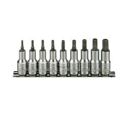 Teng M1213tx Socket Clip Rail Set Of 9