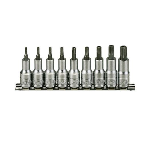 Teng M1213tx Socket Clip Rail Set Of 9