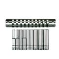 Teng M1407 Deep Socket Clip Rail Set Of 10