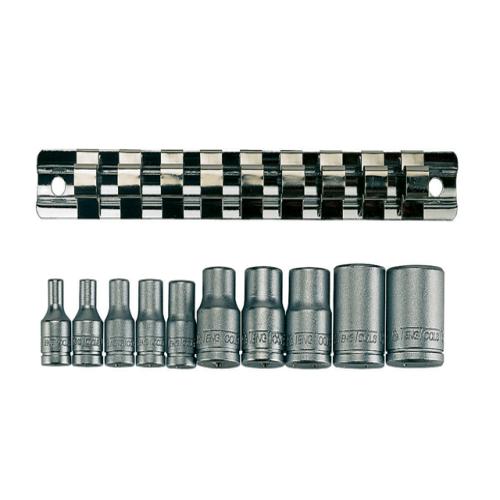 Teng M3814 Socket Clip Rail Tx-e Set Of 10