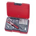 Teng T1435af Socket Set Of 35 A/f 1/4