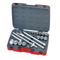 Teng T3418-6 Socket Set Of 18 Metric ¾