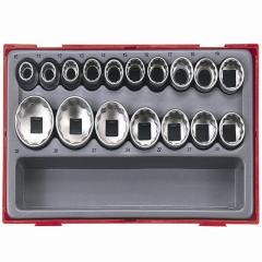 Teng Tt1217-6 17 Piece Metric 6p Socket Set