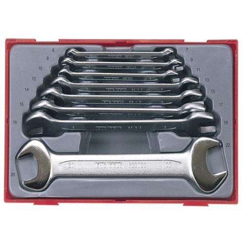 Teng Tt6208 Metric Open End Spanner Set 8 Pcs