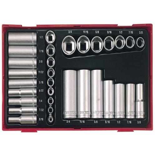 Teng Ttaf32 32 Piece Reg/ Deep Socket Set