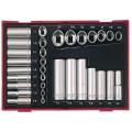Teng Ttaf32 32 Piece Reg/ Deep Socket Set
