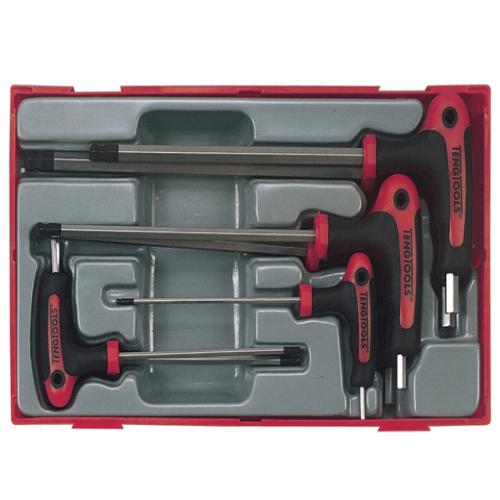 Teng Tthex7 Metric Hex T Handle Drivers 7 Pcs