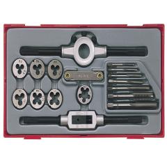 Teng Tttd17 Rethreading Tap & Die Set 17 Pcs