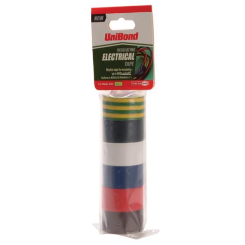 Unibond Electrical Tape 19mm X 3.5m