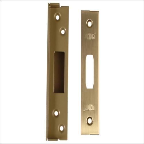 Union Deadlock Rebate Kit 13mm Polished Brass