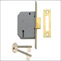 Union 2177 Deadlock Polished Brass 3