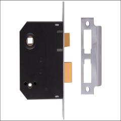 Union 2294 Bathroom Lock Polished Brass 2.5