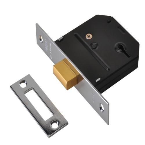 Union Es-dl Deadlock Polished Brass 3