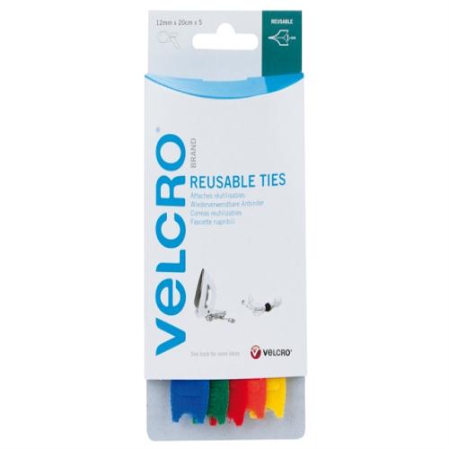 Velcro Brand One-wrap  Reusable Ties Multi-c
