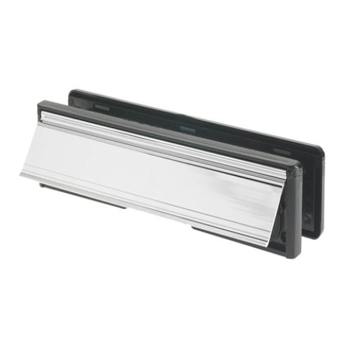 Yale Letter Plate 300mm (12in) Silver Visi