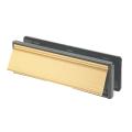 Yale Letter Plate 300mm (12in) Gold Visi