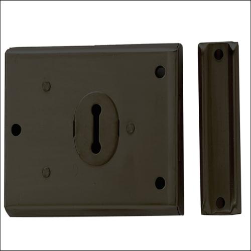 Yale P402 Rim Lock Black Finish 102x76mm Visi