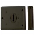 Yale P402 Rim Lock Black Finish 102x76mm Visi