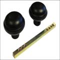 Yale P405 Rim Knob Black Finish