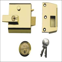 Yale P1 Double Security Chrome Finish Visi
