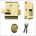 Yale P1 Double Security Brasslux Finish Visi