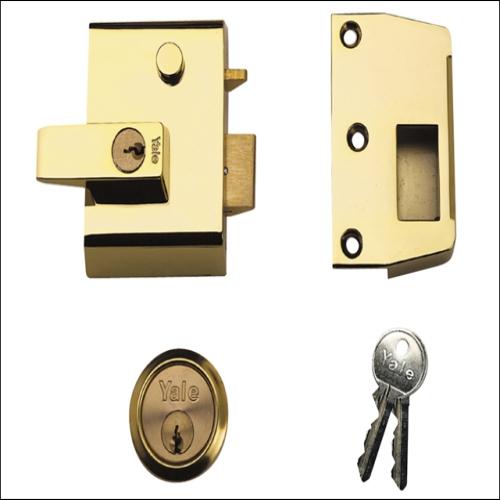 Yale P2 Double Security Chrome Finish Visi
