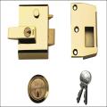 Yale P2 Double Security Brasslux Finish Visi
