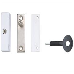 Yale P118 Auto Window Lock White Finish Pk2
