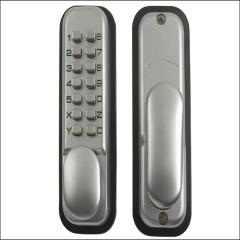 Yale Pdl02sc Pushbutton Doorlock Chrome Finis