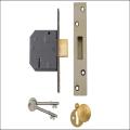 Yale Pm562 5 Lever Deadlock Polish Brass 3