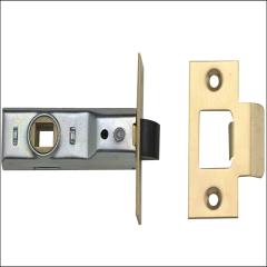 Yale M888 Tubular Latch Polished Brass 2.5