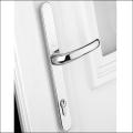 Yale Door Handle Pvcu Polished Pvd Gold Finis
