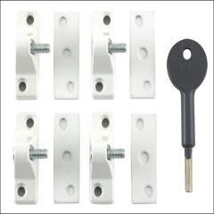 Yale 8k118 Lock Electro Brass Finish Visi Pk4